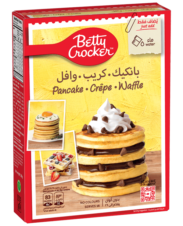 bc jaw pancake crepe waffle mix 360g