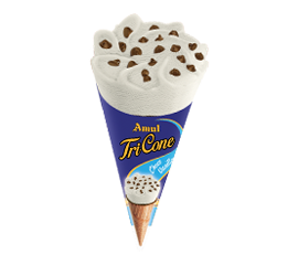 amul choco vanilla cone 120ml